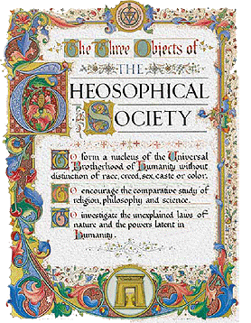 Three Objects of the Theosophical Society